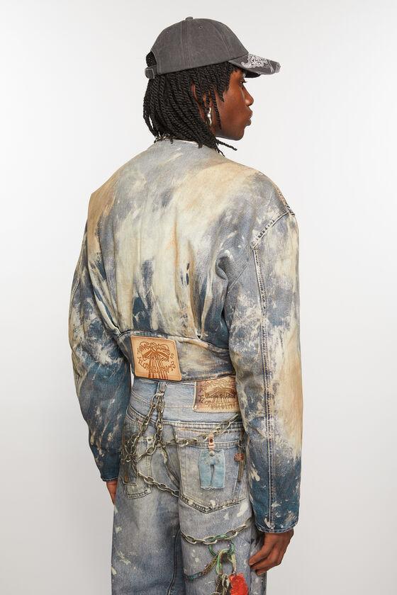 Cropped denim jacket Product Image