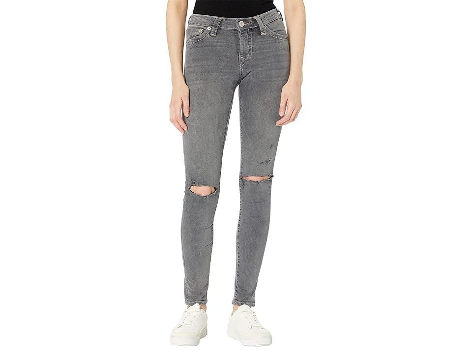 True Religion Stella Mid-Rise Skinny in Harmonic Destroy (Harmonic Destroy) Women's Jeans Product Image