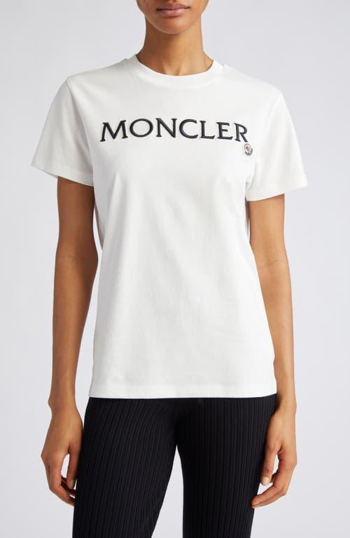 Moncler Logo Embroidered T-Shirt Product Image