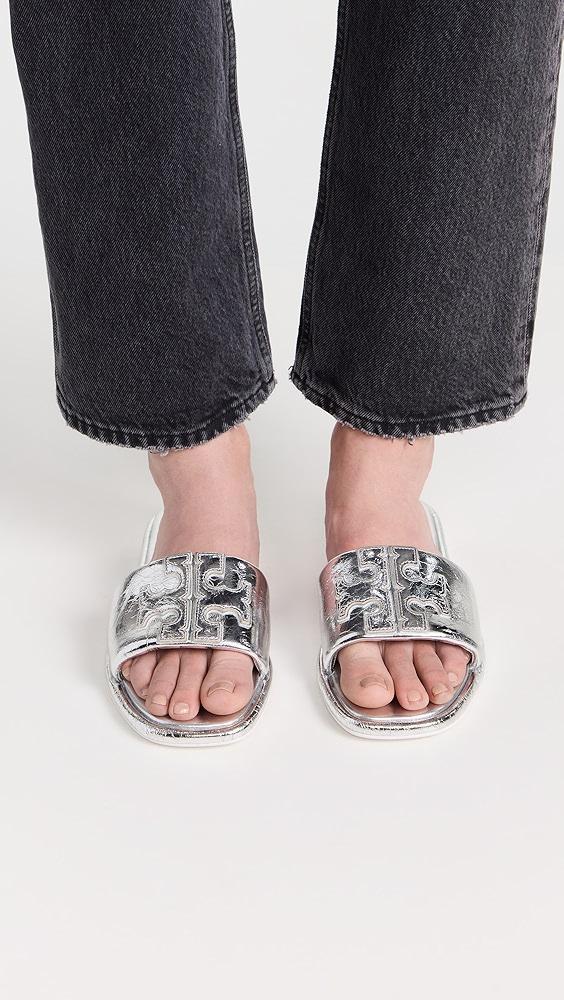 Tory Burch Double T Sport Slides | Shopbop Product Image