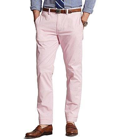 Polo Ralph Lauren Straight Fit Flat Front Stretch Twill Chino Pants Product Image