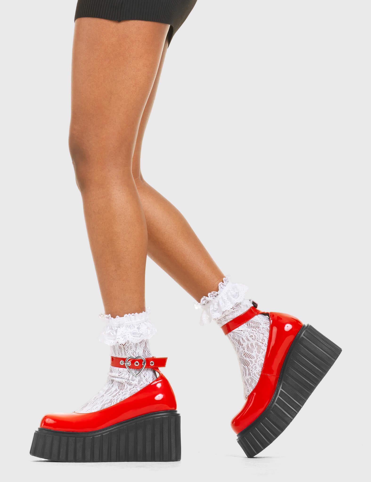 Cant Stop Chunky Platform Creeper Shoes Product Image