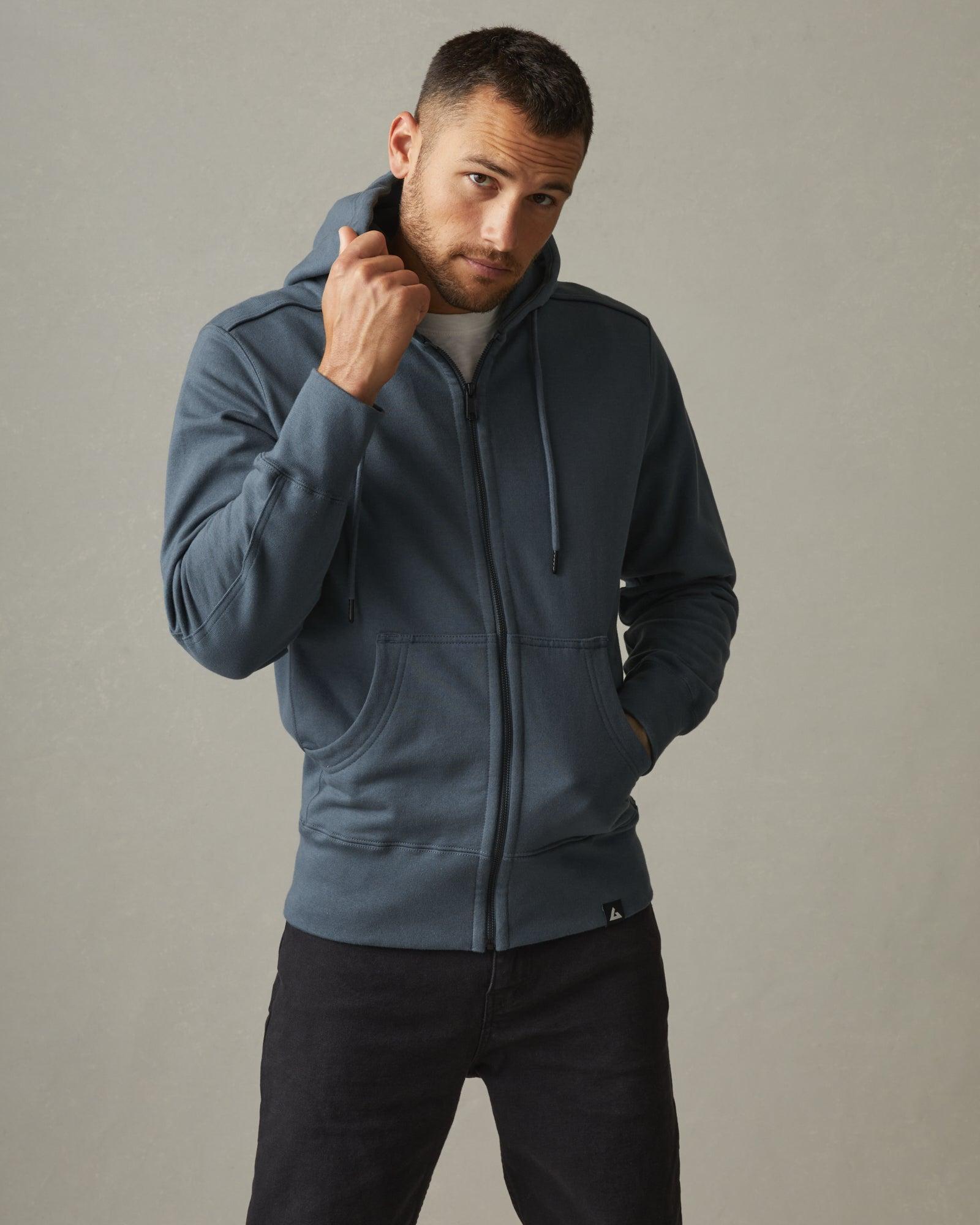 Classic Full Zip - Vintage Indigo  Product Image