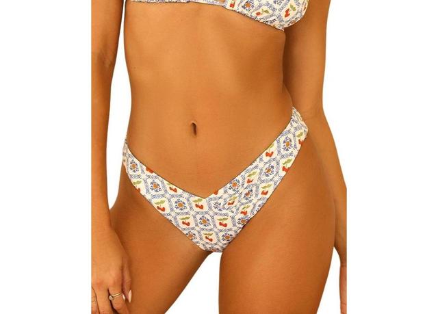 Dippin Daisys Womens Angel Asymmetrical V-Cut Bikini Bottom - Product Image