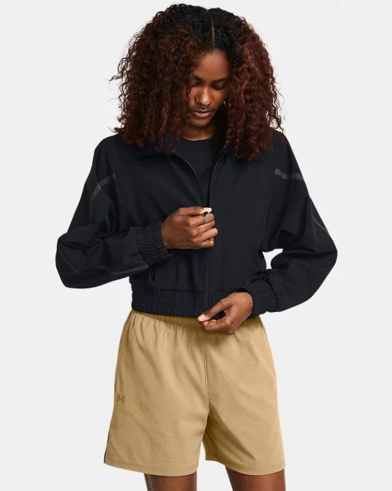 Womens UA Unstoppable Crop Jacket Product Image