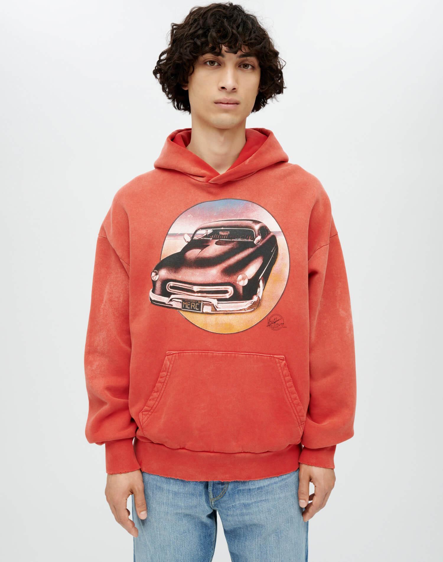 51 Merc Hoody - Sun Faded Red Product Image