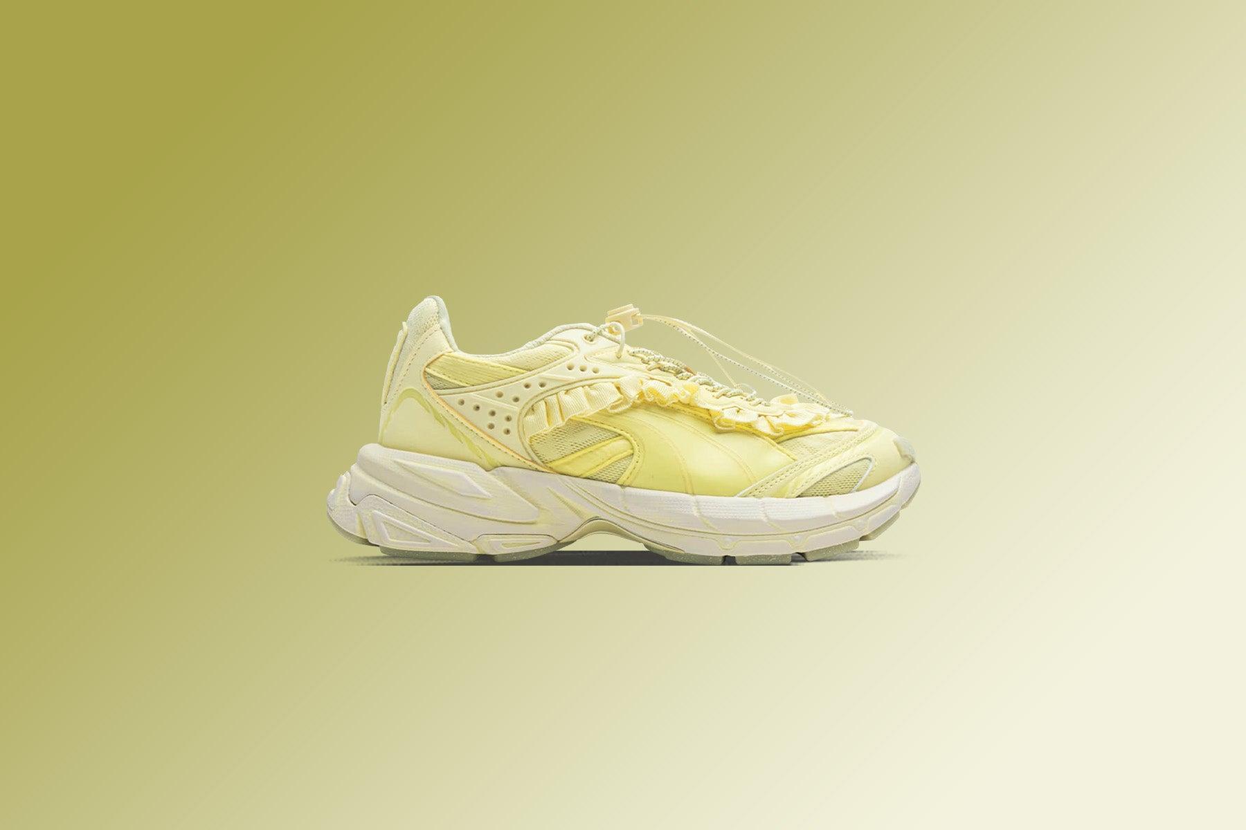 Puma x Collina Strada Women's Velophasis - Vintage Yellow Female Product Image