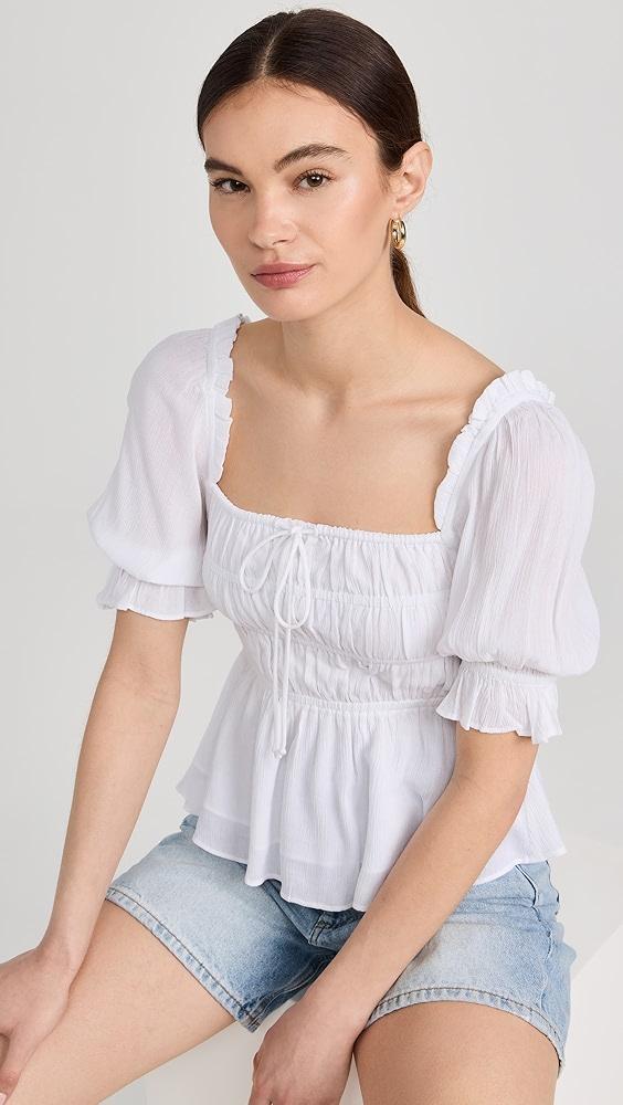 Playa Lucila Square Neck Top | Shopbop Product Image