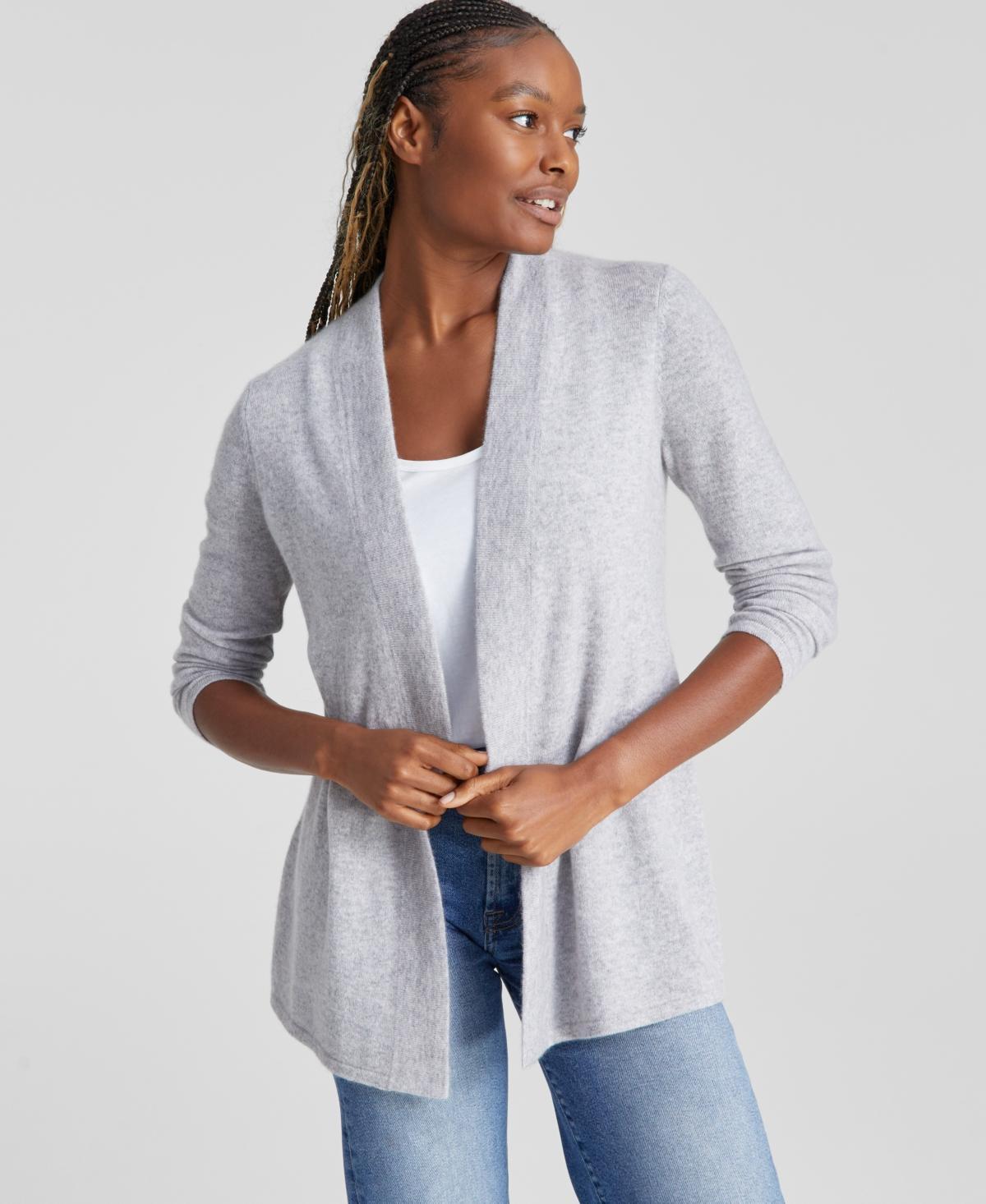 Charter Club Womens 100% Cashmere Duster Sweater, Regular & Petites, Created for Macys Product Image