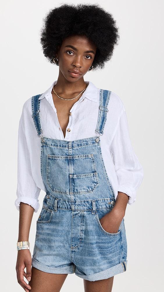 Free People Ziggy Shortalls | Shopbop Product Image