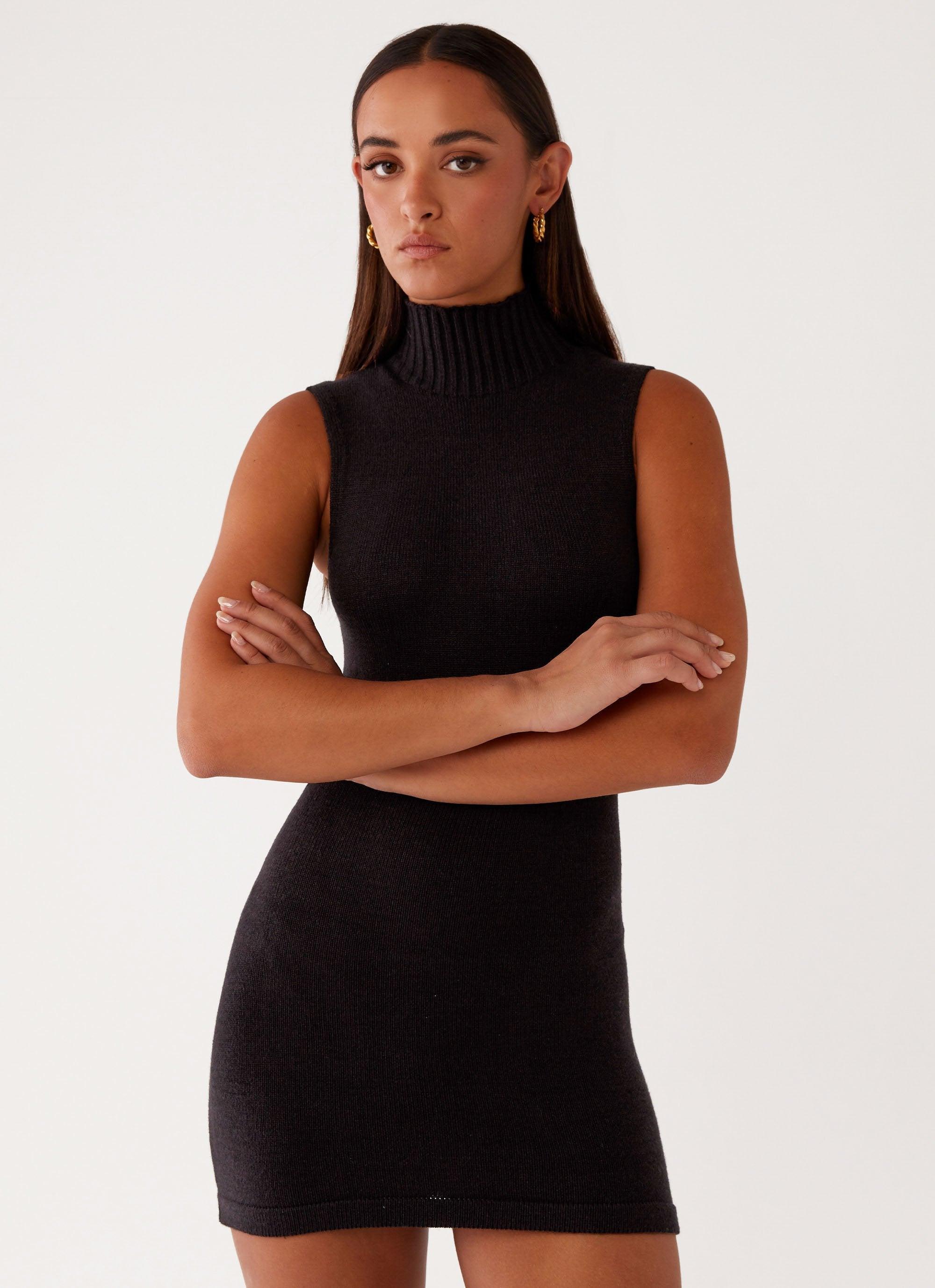 Cece Mini Dress - Black Product Image