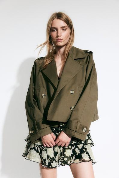 Short Trench Coat Product Image