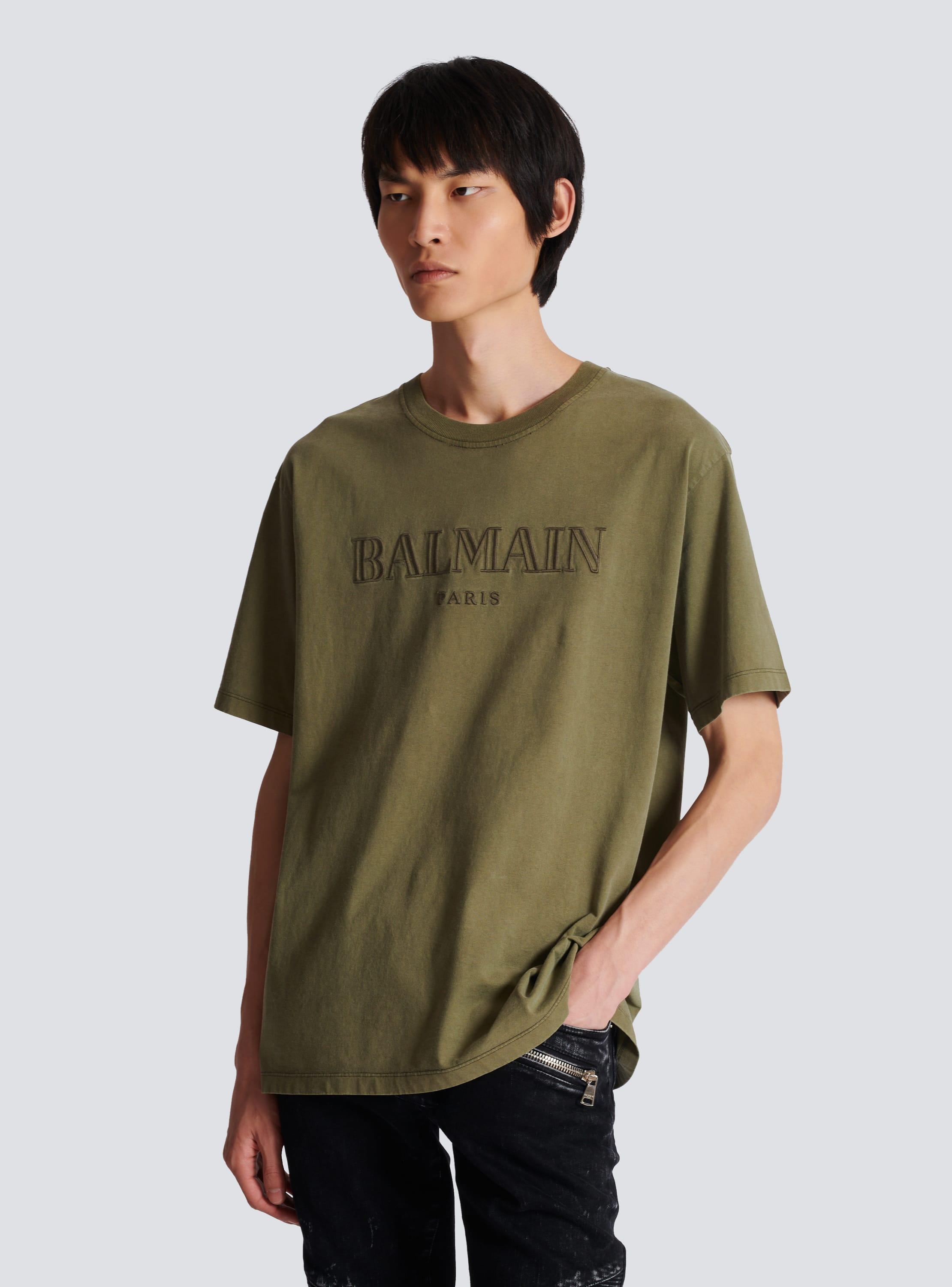 Vintage Balmain embroidered T-shirt Product Image