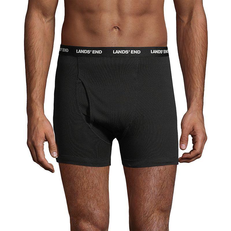 Lands End Mens 3 Pack Knit Boxer Briefs Product Image