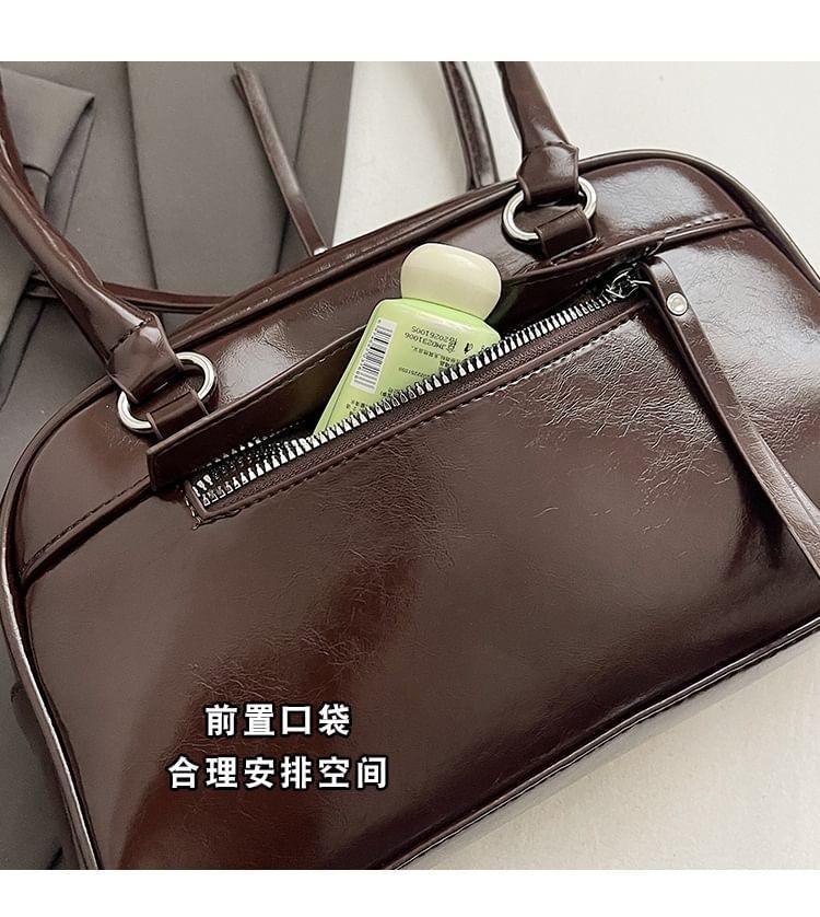 Faux Leather Tote Bag Product Image