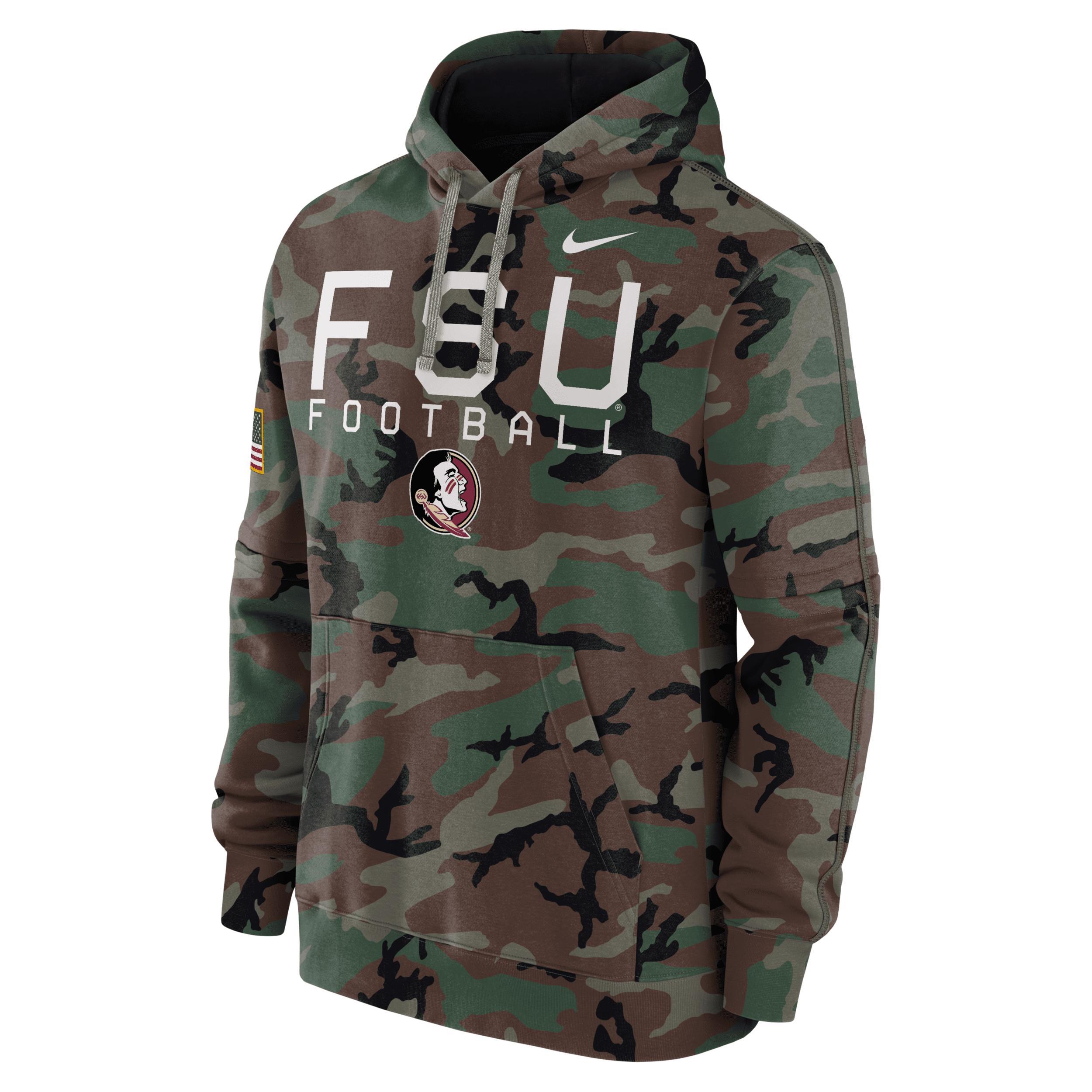 Florida State Seminoles Military Appreciation Club Men’s Nike Men's College Pullover Hoodie Product Image