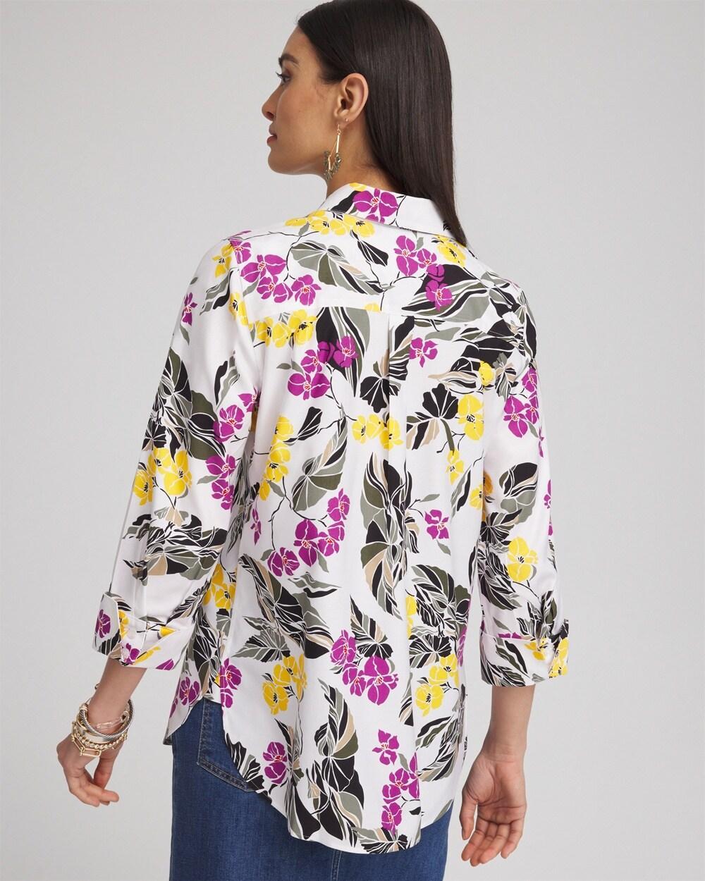 No Iron™ Stretch Floral Shirt Product Image