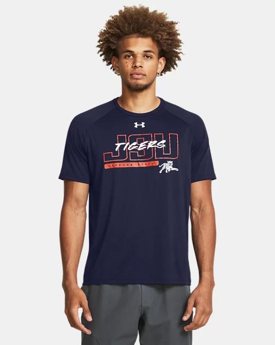 Mens UA Tech Collegiate Short Sleeve Product Image