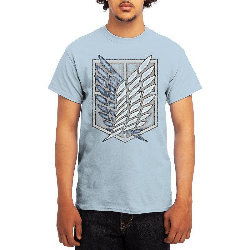 Mens Attack on Titan Tee, Boys Grey Kelly Product Image