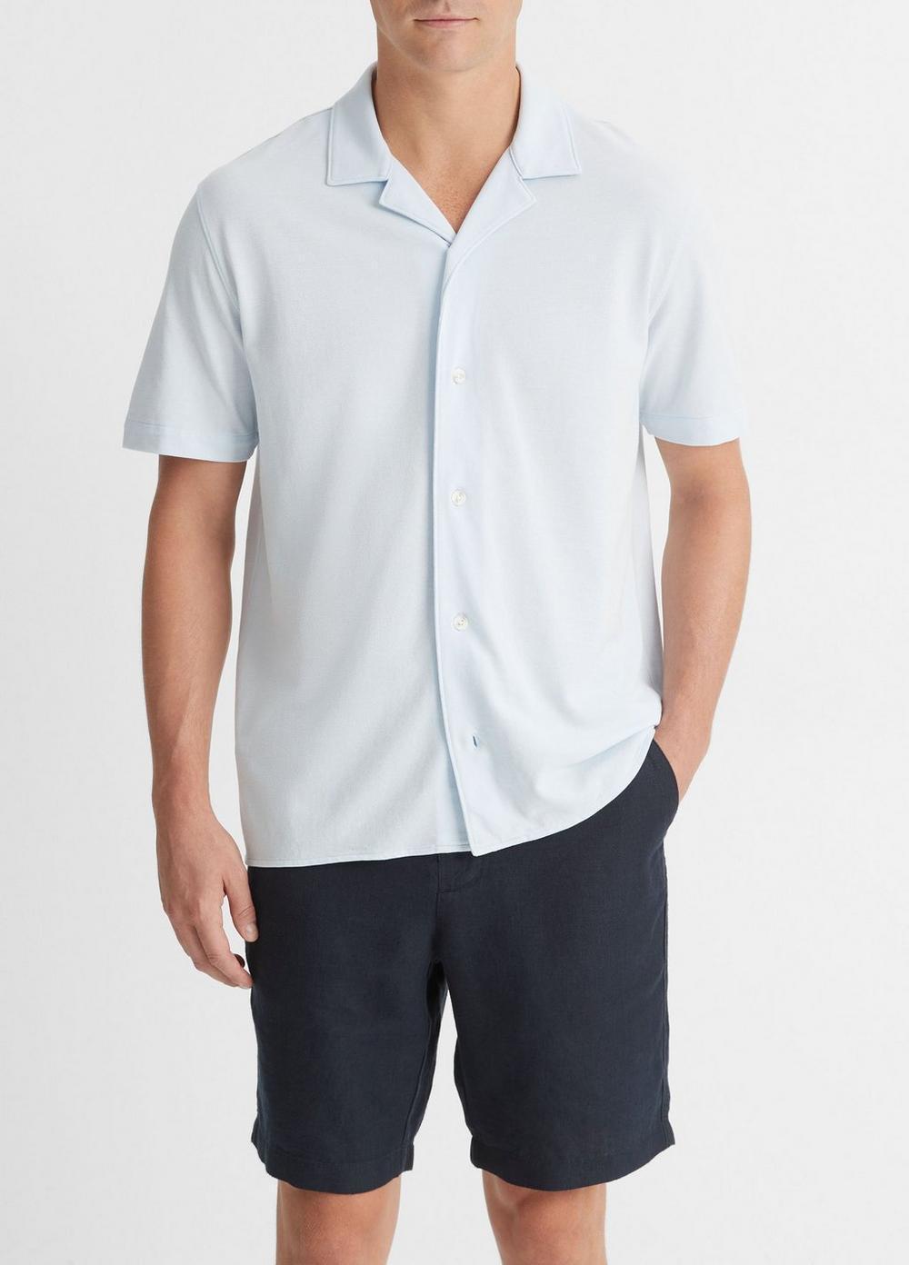 Cotton Piqué Cabana Shirt Product Image