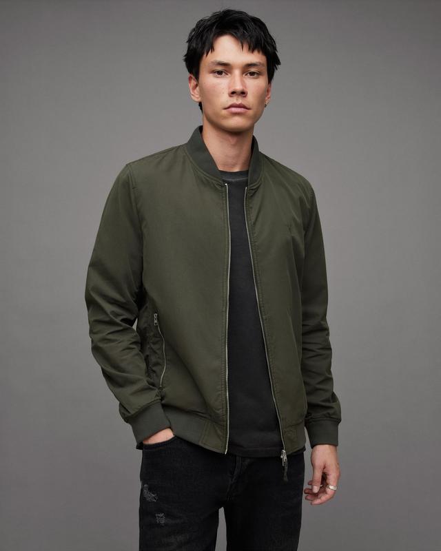 AllSaints Bassett Ramskull Bomber Jacket Product Image