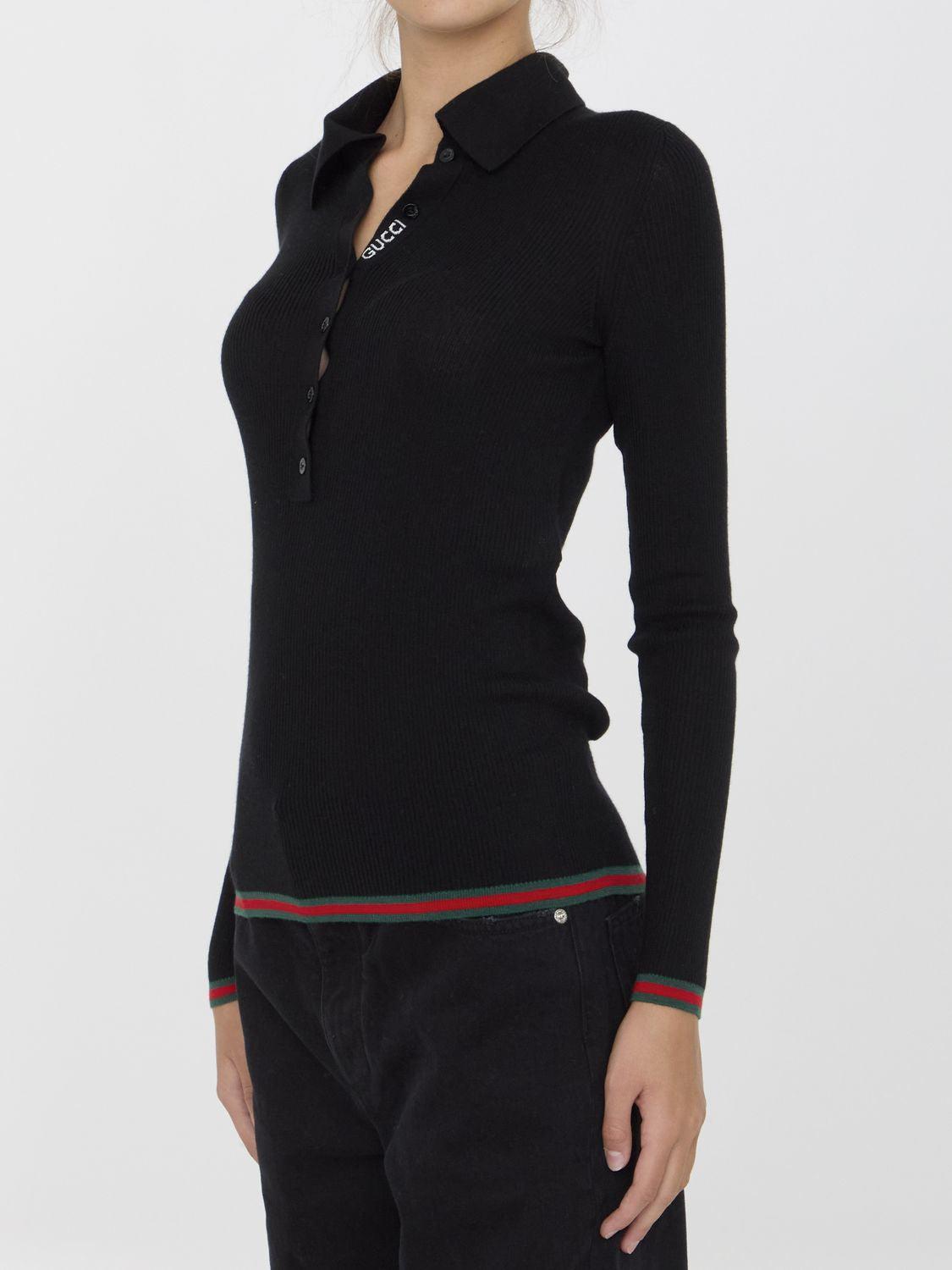 Cashmere And Silk Jumper In Black Product Image