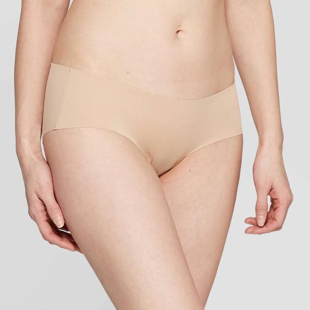 Womens Invisible Edge Hipster Underwear - Auden Pearl Tan L Product Image