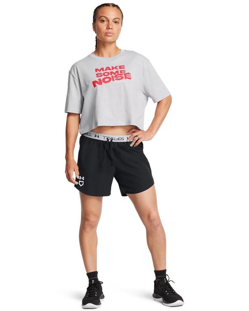 Women's UA Utility Softball Shorts Product Image