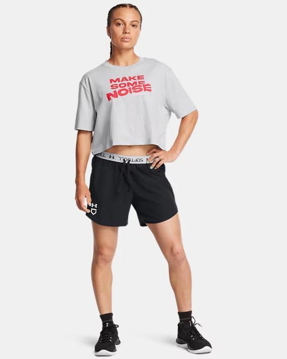 Women's UA Utility Softball Shorts Product Image