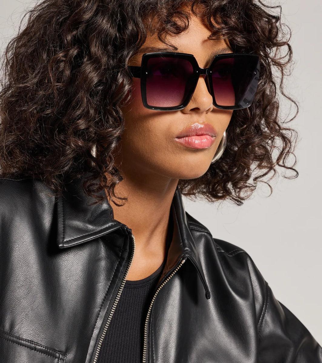 So Sleek Oversized Rectangle Sunglasses product image