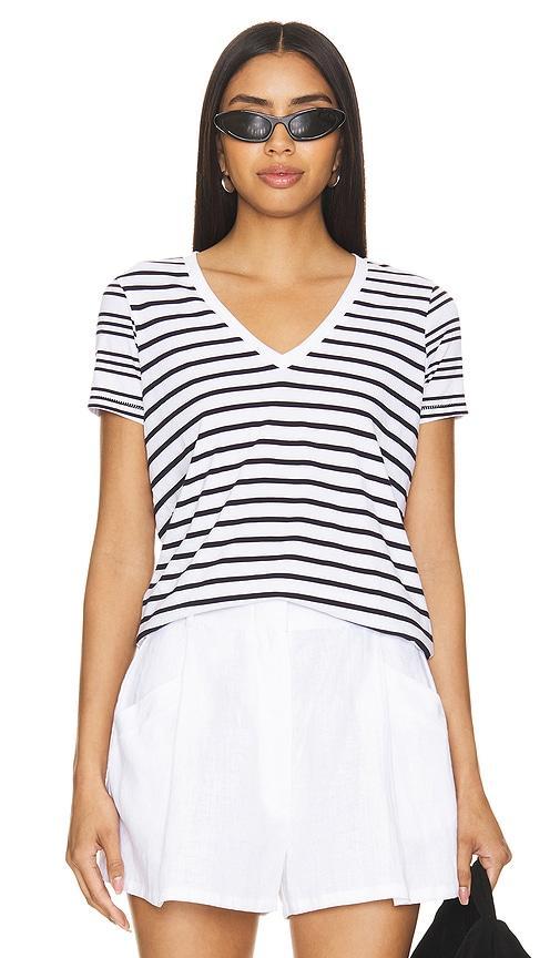 Mix Stripe V Neck Boy Tee product image