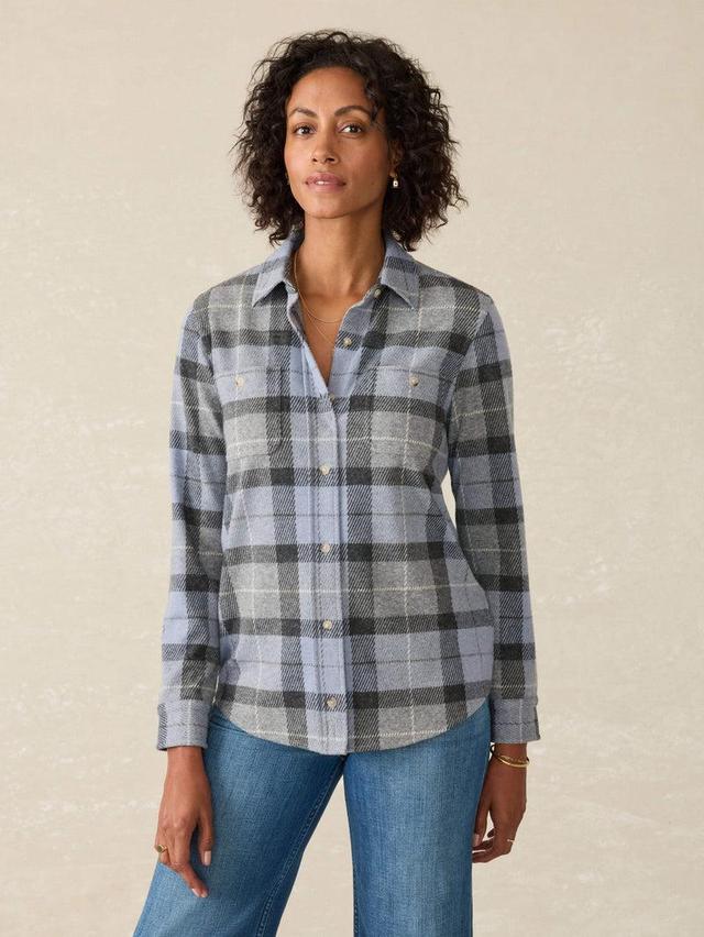 Legend™ Sweater Shirt - True North Plaid Product Image