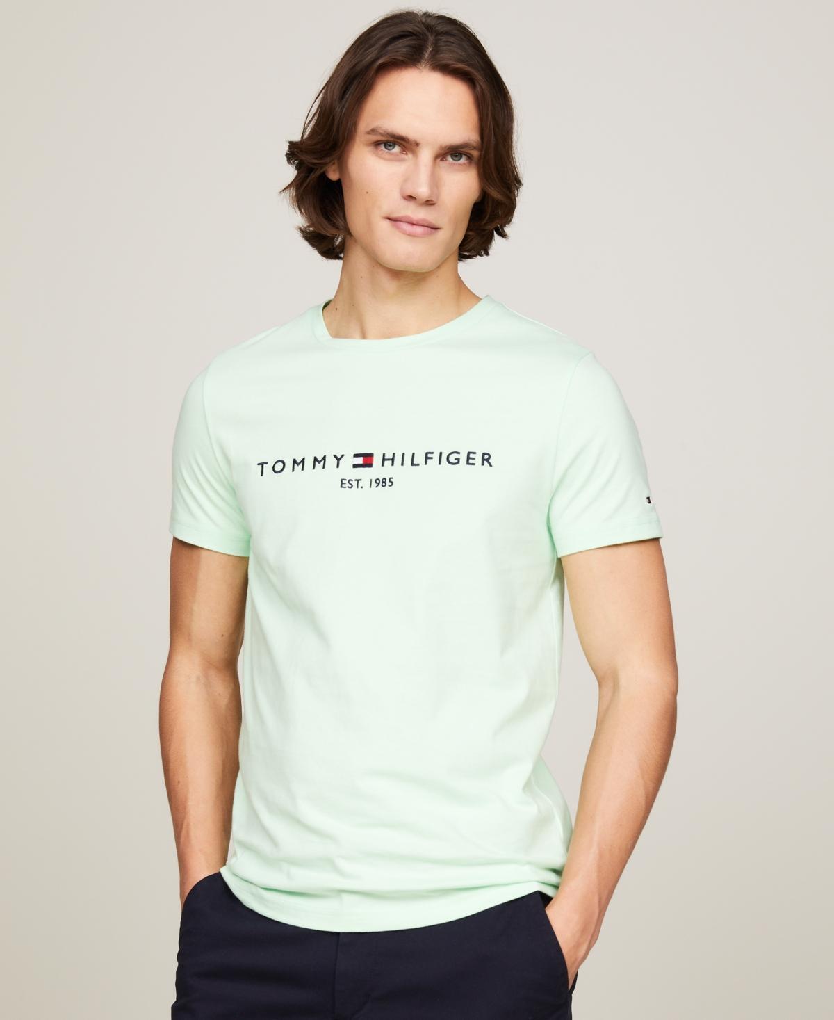 Tommy Hilfiger Men's Embroidered Tommy Logo T-Shirt Product Image