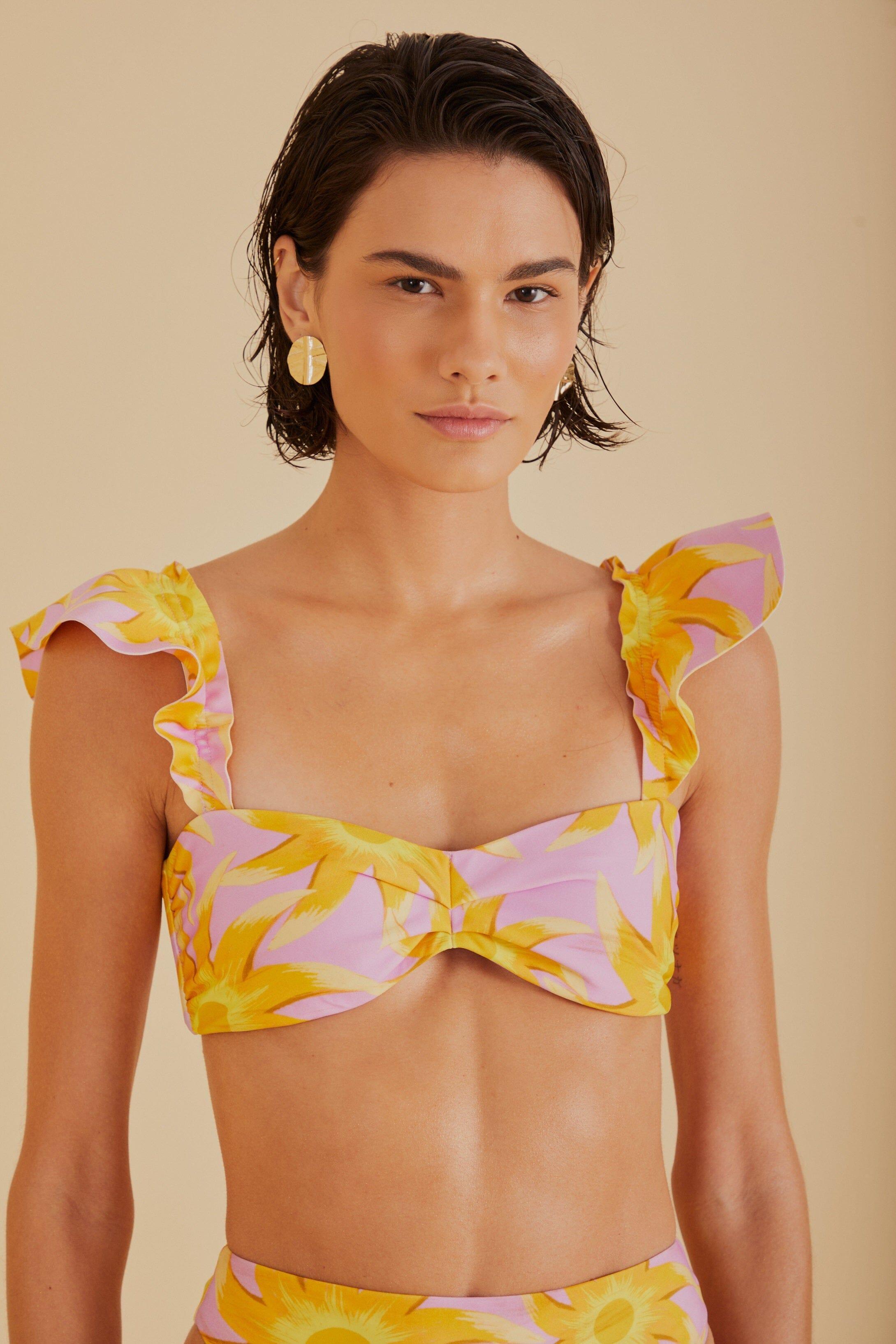 Sunny Side Bandeau Bikini Top Product Image