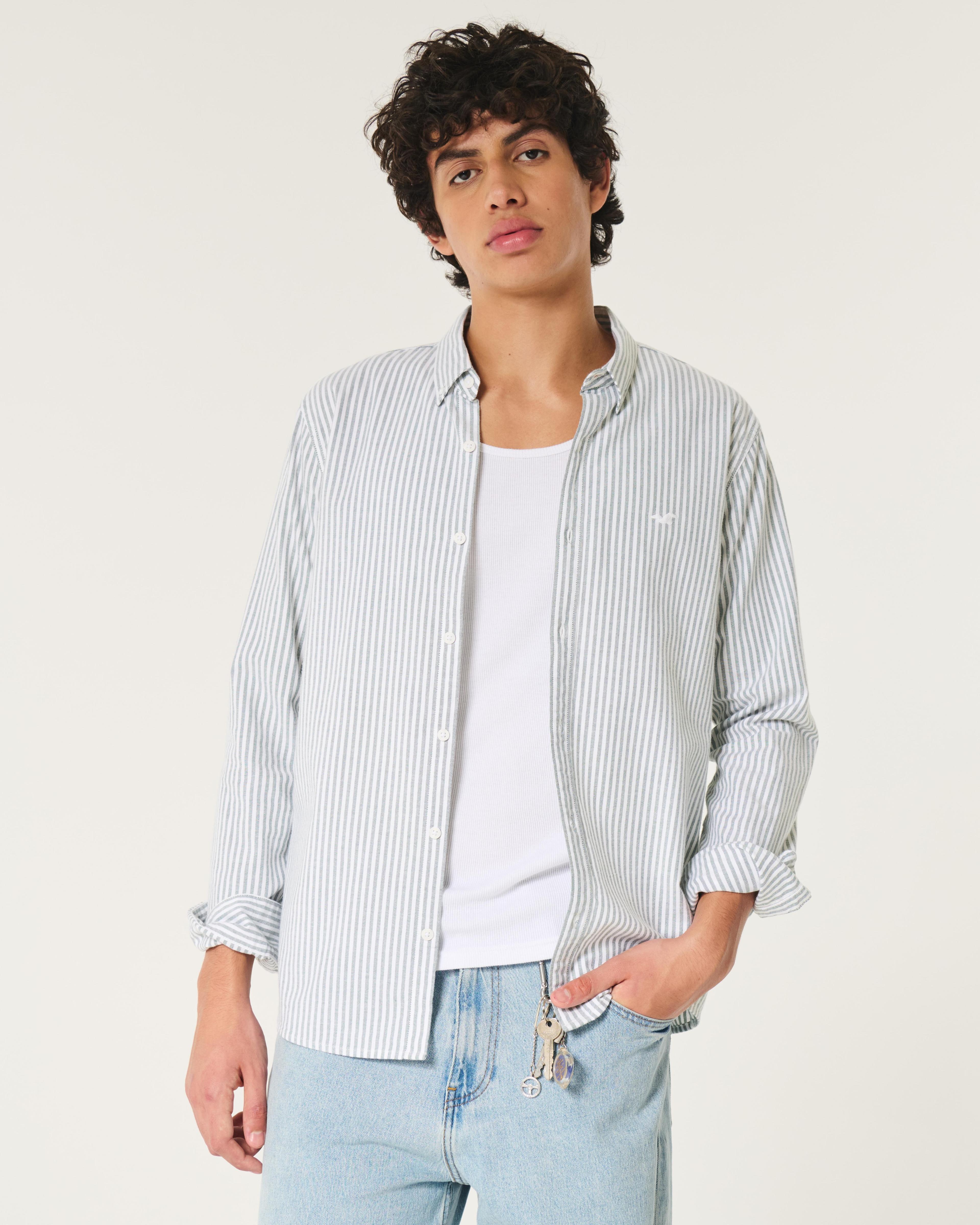 Long-Sleeve Oxford Shirt Product Image