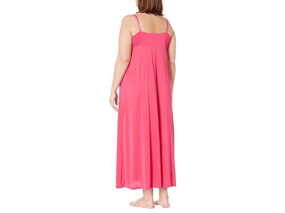 Natori Plus Size Aphrodite Gown Sapphire) Women's Pajama Product Image