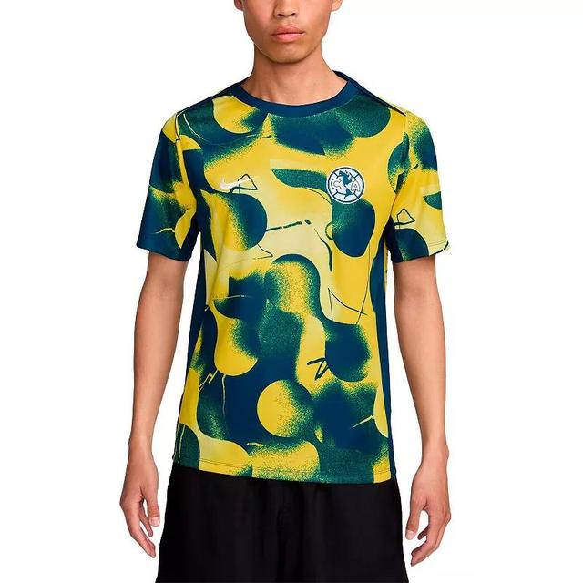 Mens Nike Yellow Club America 2024/25 Academy Pro Pre-Match Top Product Image