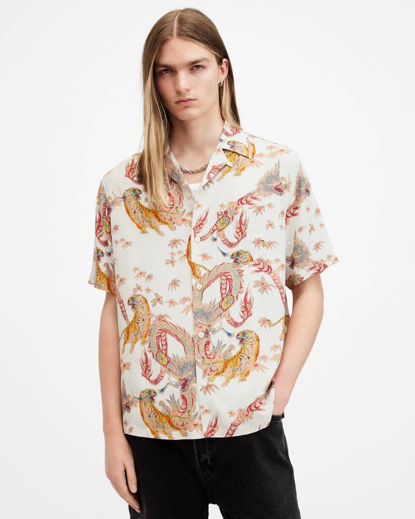 Dragon Relaxed Fit Printed Shirt Product Image