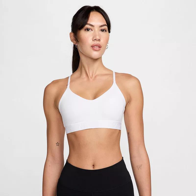 Nike Indy Light Support Padded Sports Bra, Womens Armory Blue Product Image