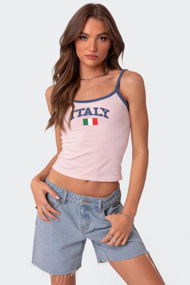 Italy Tank Top Product Image