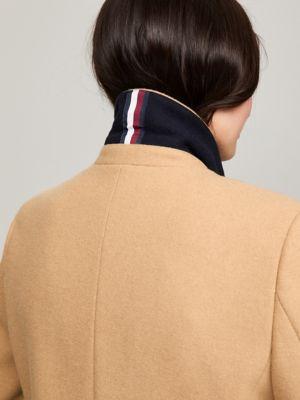 Classic Wool-Blend Coat Product Image