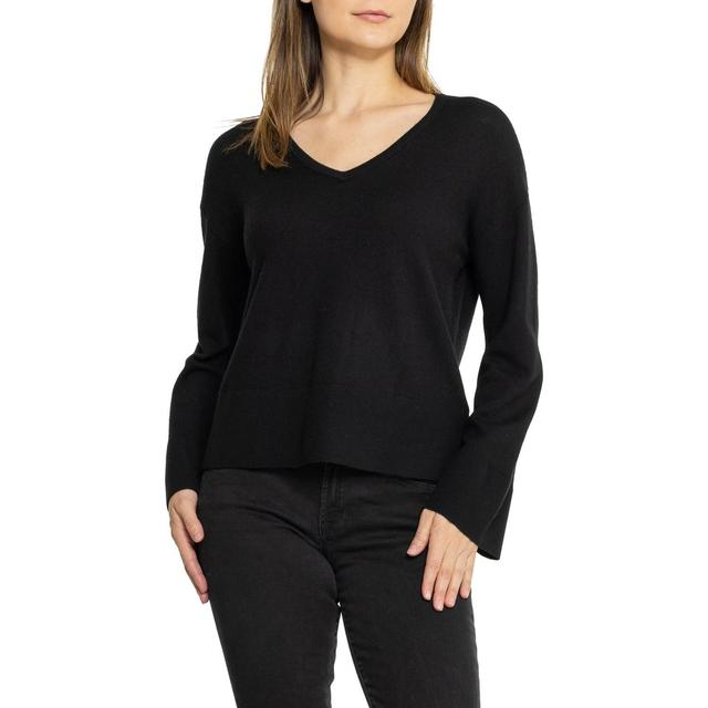 Tahari V-Neck Sweater - Merino Wool Product Image