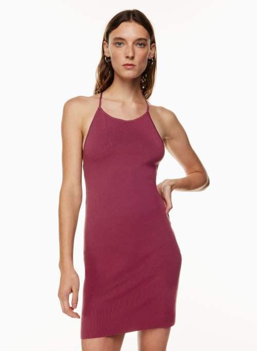 anderson sculpt knit halter dress Product Image