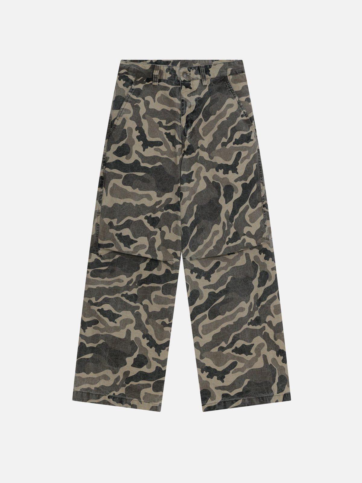 Aelfric Eden Wrinkle Camouflage Loose Jeans Product Image