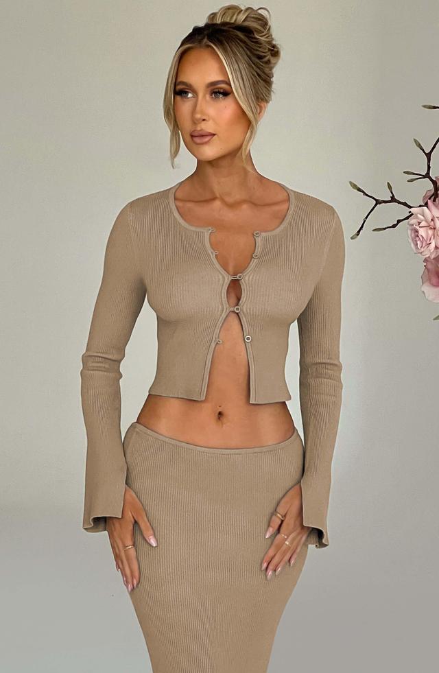 Elia Top - Beige Product Image