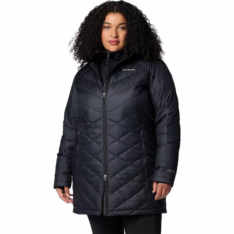 Columbia Women's Heavenly Long Hooded Jacket - Plus Size- Product Image