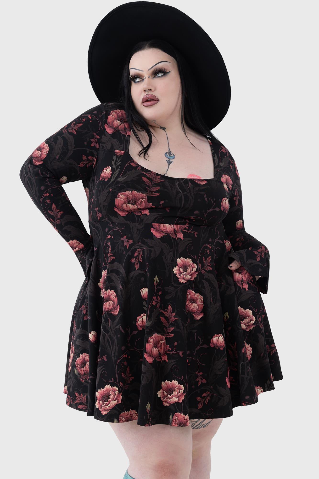 Cottage Chorus Skater Dress [PLUS] Female Product Image