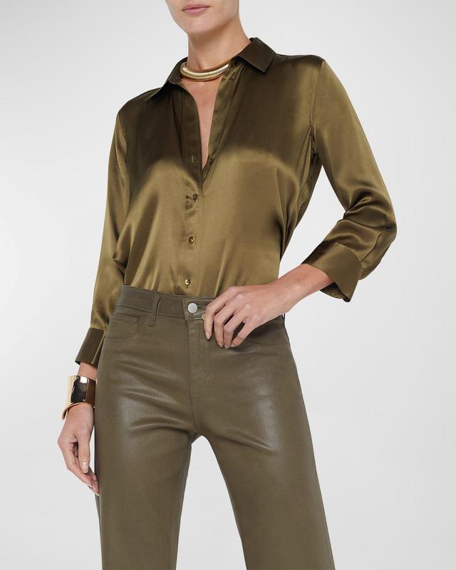 L'AGENCE Dani Blouse Size L, M, XL, XS. Product Image