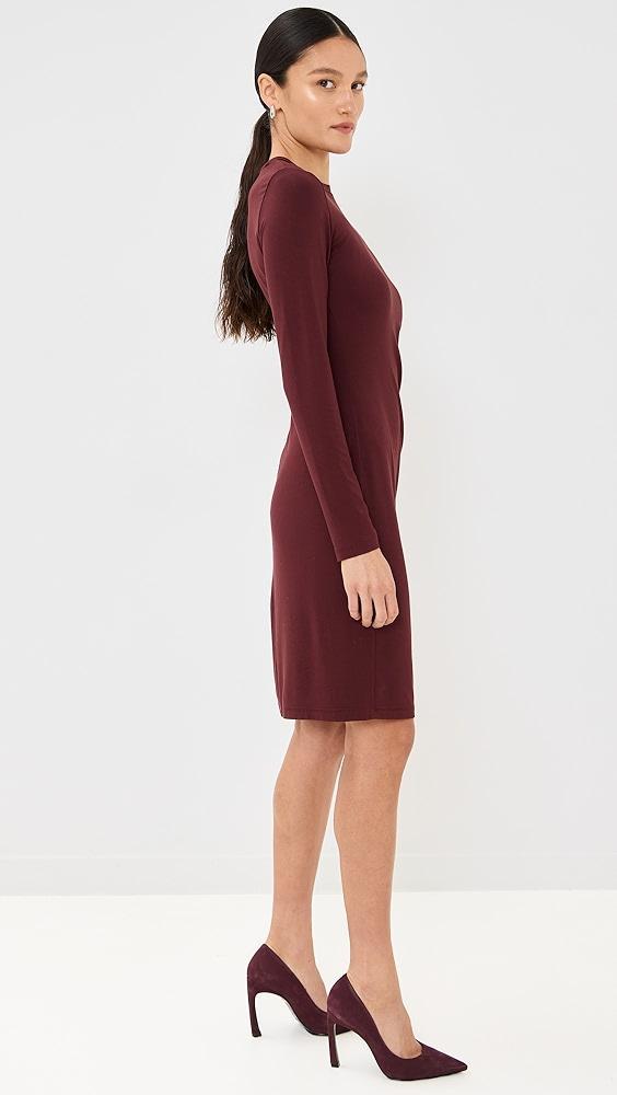 Vince Draped Crew Neck Dress | Shopbop Product Image