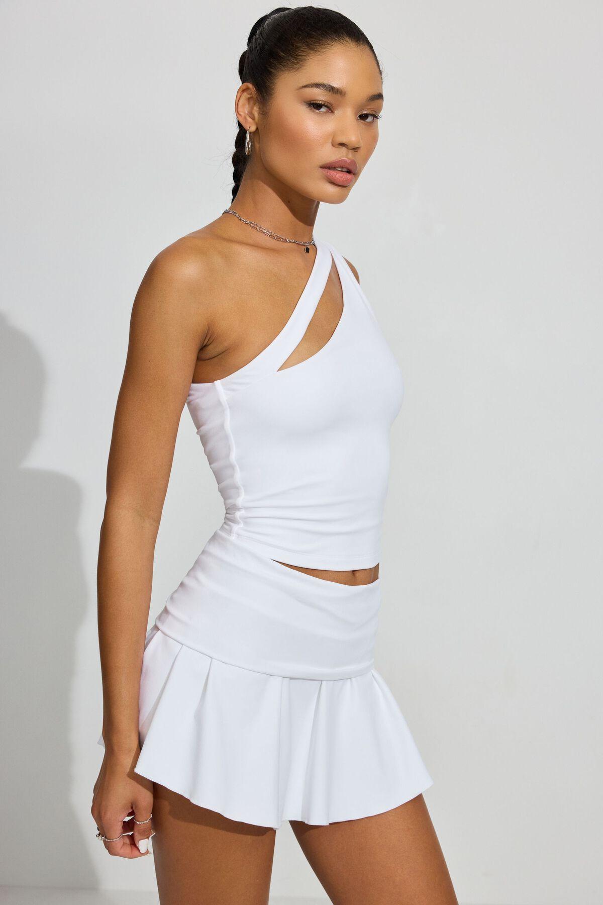 One Shoulder Cutout Top Product Image